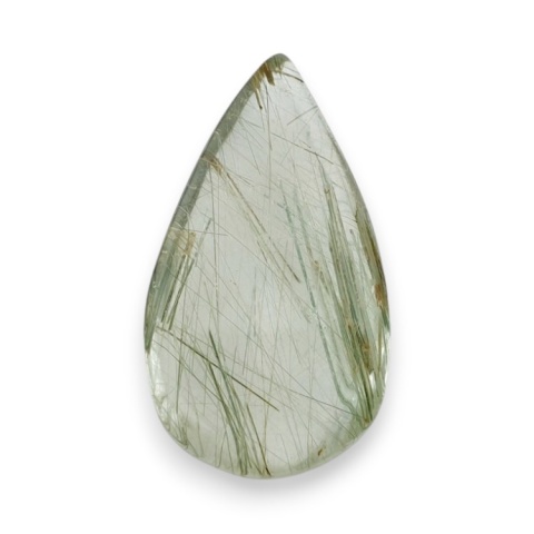 Kwarc z rutylem kaboszon 31x18 mm nr 109