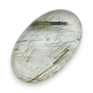 Kwarc z rutylem kaboszon 33x20 mm nr 111