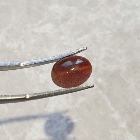 Scapolite cat's eye cabochon 10x8 mm no 150