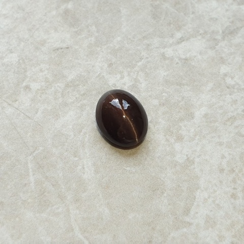 Scapolite cat's eye cabochon 11x8 mm no 167