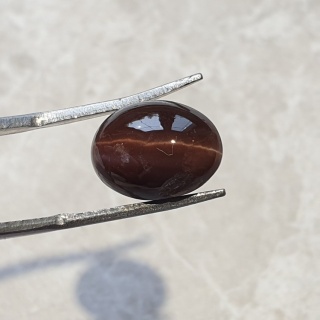 Scapolite cat's eye cabochon 13x10 mm no 125