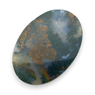 Agat mszysty z indonezjii kaboszon 31x21 mm nr 52