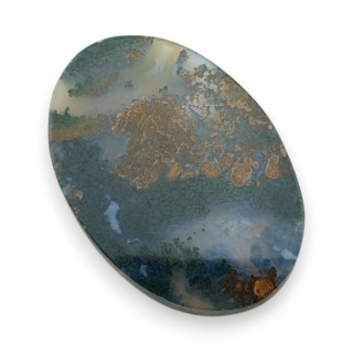 Agat mszysty z indonezjii kaboszon 31x21 mm nr 52