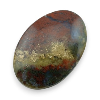 Agat mszysty z indonezjii kaboszon 31x21 mm nr 53