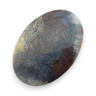 Agat mszysty z indonezjii kaboszon 34x24 mm nr 62