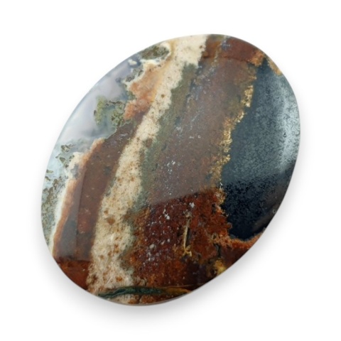 Agat mszysty z indonezjii kaboszon 35x27 mm nr 57