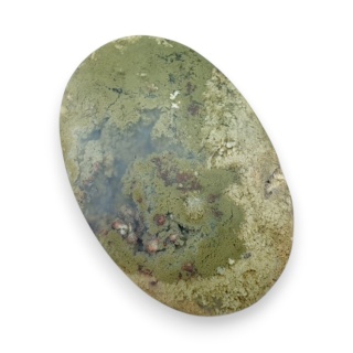 Agat mszysty z indonezjii kaboszon 36x24 mm nr 61