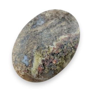 Agat mszysty z indonezjii kaboszon 36x26 mm nr 17