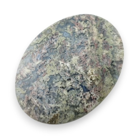 Agat mszysty z indonezjii kaboszon 37x28 mm nr 45