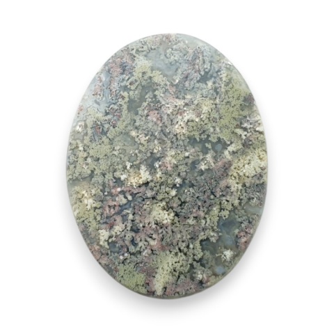 Agat mszysty z indonezjii kaboszon 37x28 mm nr 45