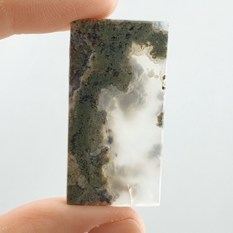 Agat mszysty z indonezjii kaboszon 41x21 mm nr 21