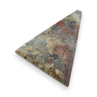 Agat mszysty z indonezjii kaboszon 41x34 mm nr 34