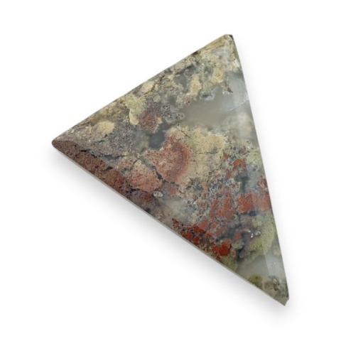 Agat mszysty z indonezjii kaboszon 41x34 mm nr 34