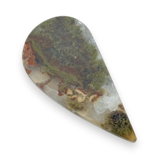Agat mszysty z indonezjii kaboszon 42x21 mm nr 56
