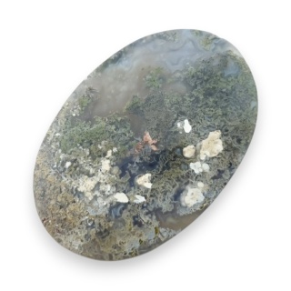 Agat mszysty z indonezjii kaboszon 44x30 mm nr 39