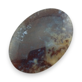 Agat mszysty z indonezjii kaboszon 44x31 mm nr 28