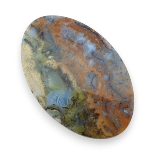 Agat mszysty z indonezjii kaboszon 45x29 mm nr 3