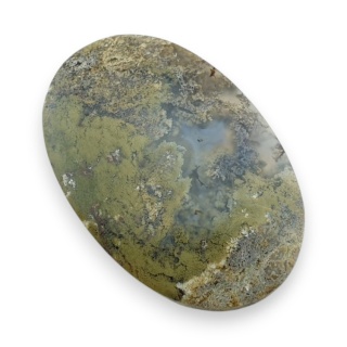 Agat mszysty z indonezjii kaboszon 45x29 mm nr 6