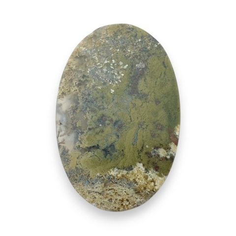 Agat mszysty z indonezjii kaboszon 45x29 mm nr 6