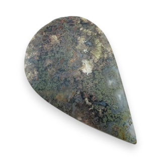 Agat mszysty z indonezjii kaboszon 46x28 mm nr 11