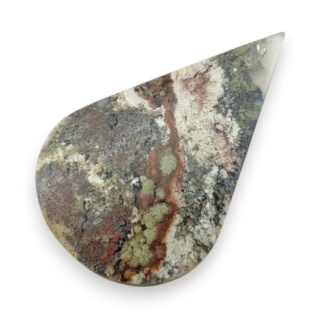 Agat mszysty z indonezjii kaboszon 46x30 mm nr 31