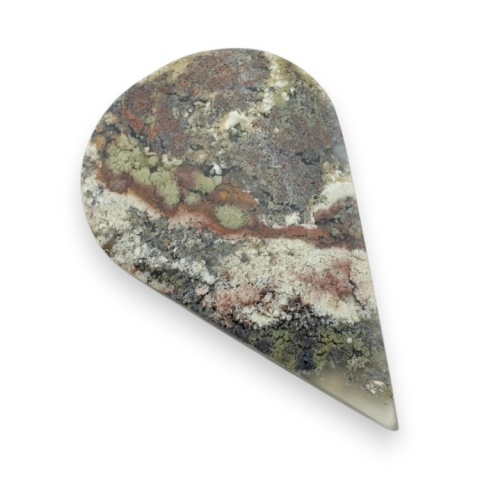 Agat mszysty z indonezjii kaboszon 46x30 mm nr 31