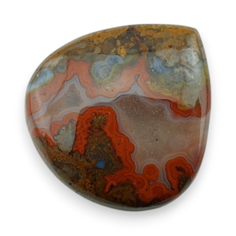 Agat seam kaboszon 23x21 mm nr 64