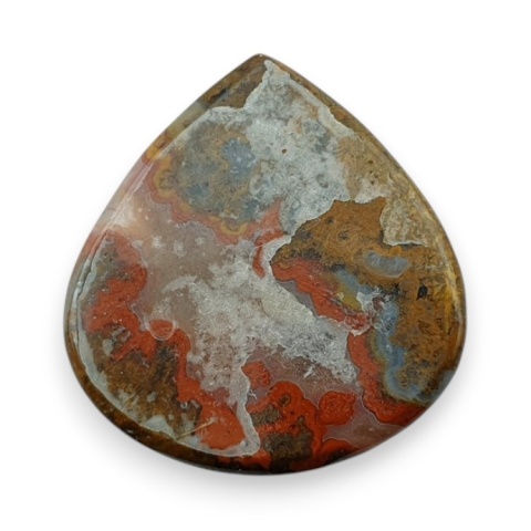 Agat seam kaboszon 23x21 mm nr 64