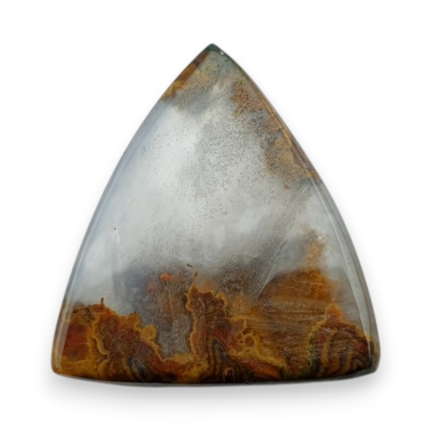 Agat seam kaboszon 24x22 mm nr 66