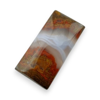 Agat seam kaboszon 25x13 mm nr 56