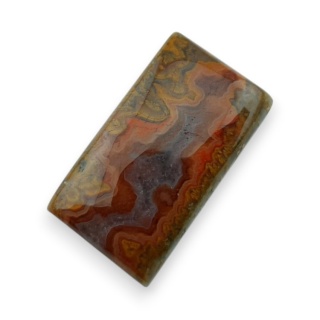 Agat seam kaboszon 25x14 mm nr 36