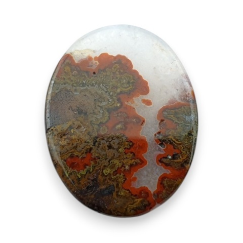 Agat seam kaboszon 28x22 mm nr 50