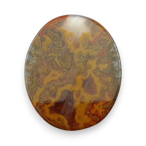 Agat seam kaboszon 28x23 mm nr 53