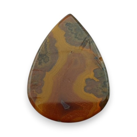 Agat seam kaboszon 31x23 mm nr 49