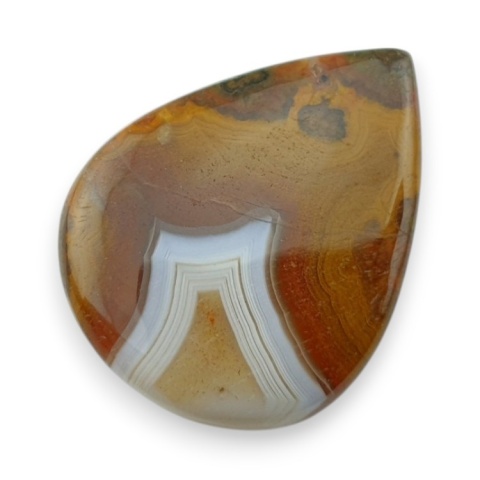 Agat seam kaboszon 31x24 mm nr 52