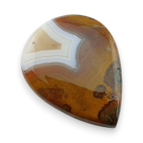 Agat seam kaboszon 31x24 mm nr 52