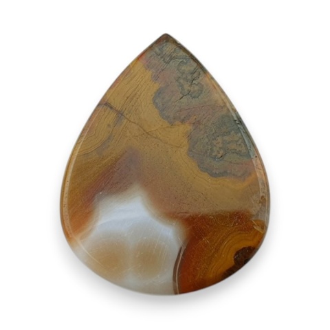 Agat seam kaboszon 31x24 mm nr 52