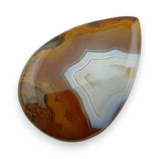 Agat seam kaboszon 33x22 mm nr 40