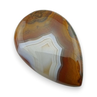 Agat seam kaboszon 33x22 mm nr 40