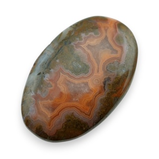 Agat seam kaboszon 34x22 mm nr 14