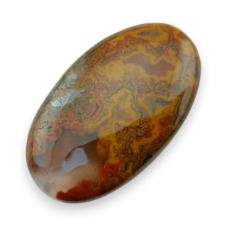 Agat seam kaboszon 35x21 mm nr 23