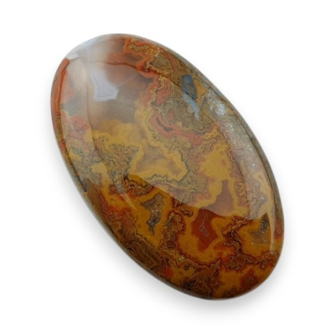 Agat seam kaboszon 35x21 mm nr 23