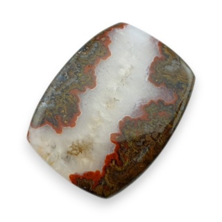 Agat seam kaboszon 35x27 mm nr 25