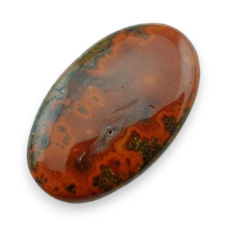 Agat seam kaboszon 37x22 mm nr 32