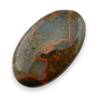 Agat seam kaboszon 38x23 mm nr 29