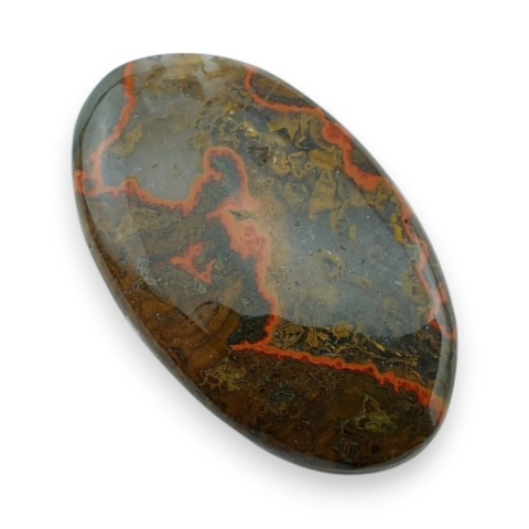 Agat seam kaboszon 38x23 mm nr 29