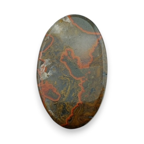 Agat seam kaboszon 38x23 mm nr 29