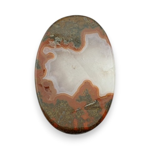 Agat seam kaboszon 38x25 mm nr 27