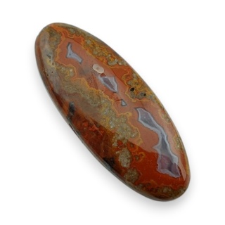 Agat seam kaboszon 39x16 mm nr 43