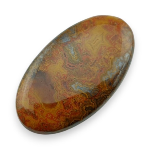 Agat seam kaboszon 39x22 mm nr 22